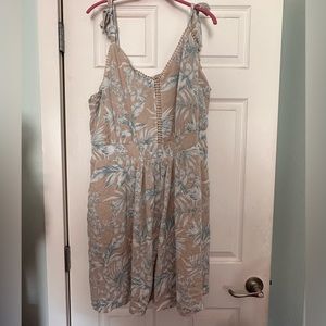 Torrid Floral Gauze Romper - new with tags